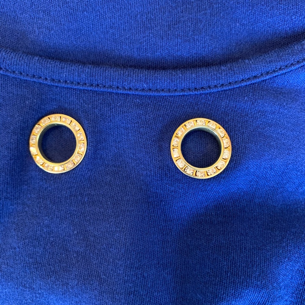 Quacker Factory Nautical Grommet Shift Dress - image 5